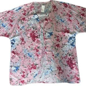 Passion of Essence Artistic Pink and Blue Kimono